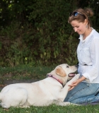 Pasiruošimas terapinio šuns egzaminui užtruko metus